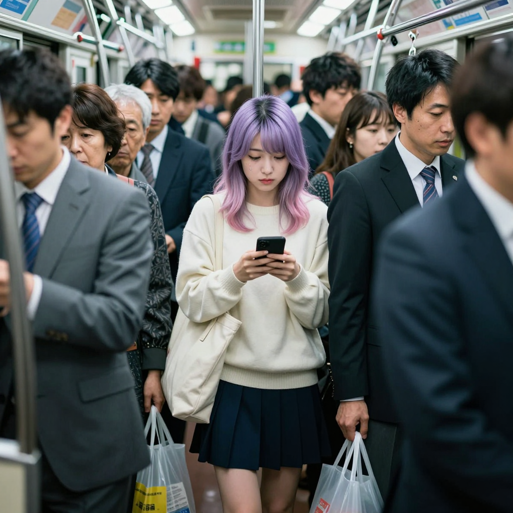 Gallery image for The Crowded Train - All Genders Welcome